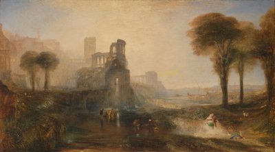 El palacio y puente de Calígula de Joseph Mallord William Turner